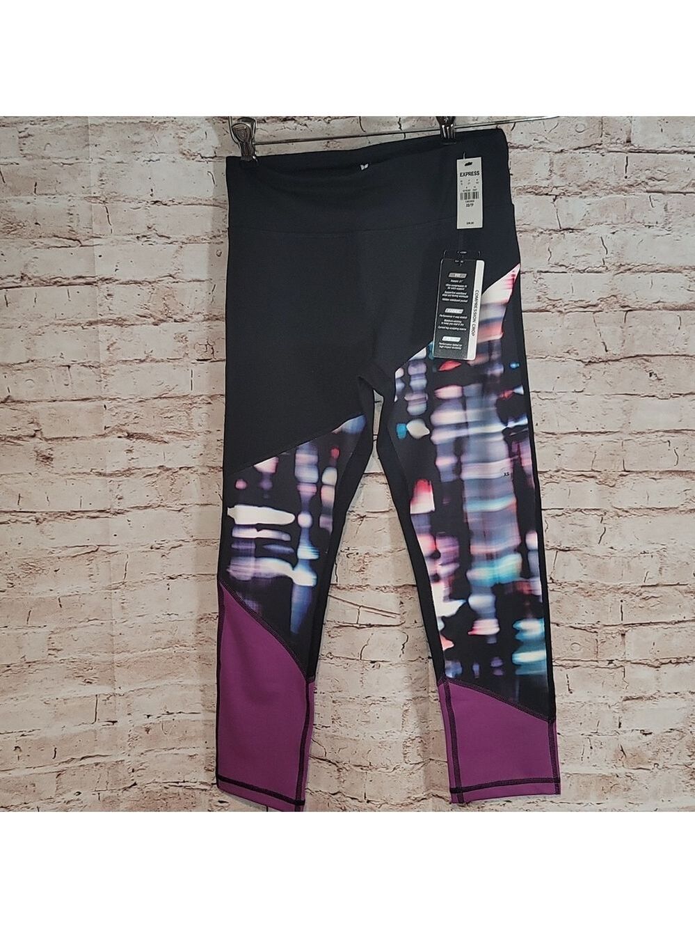 Express exp core leggings sz xs - Picture 1 of 8